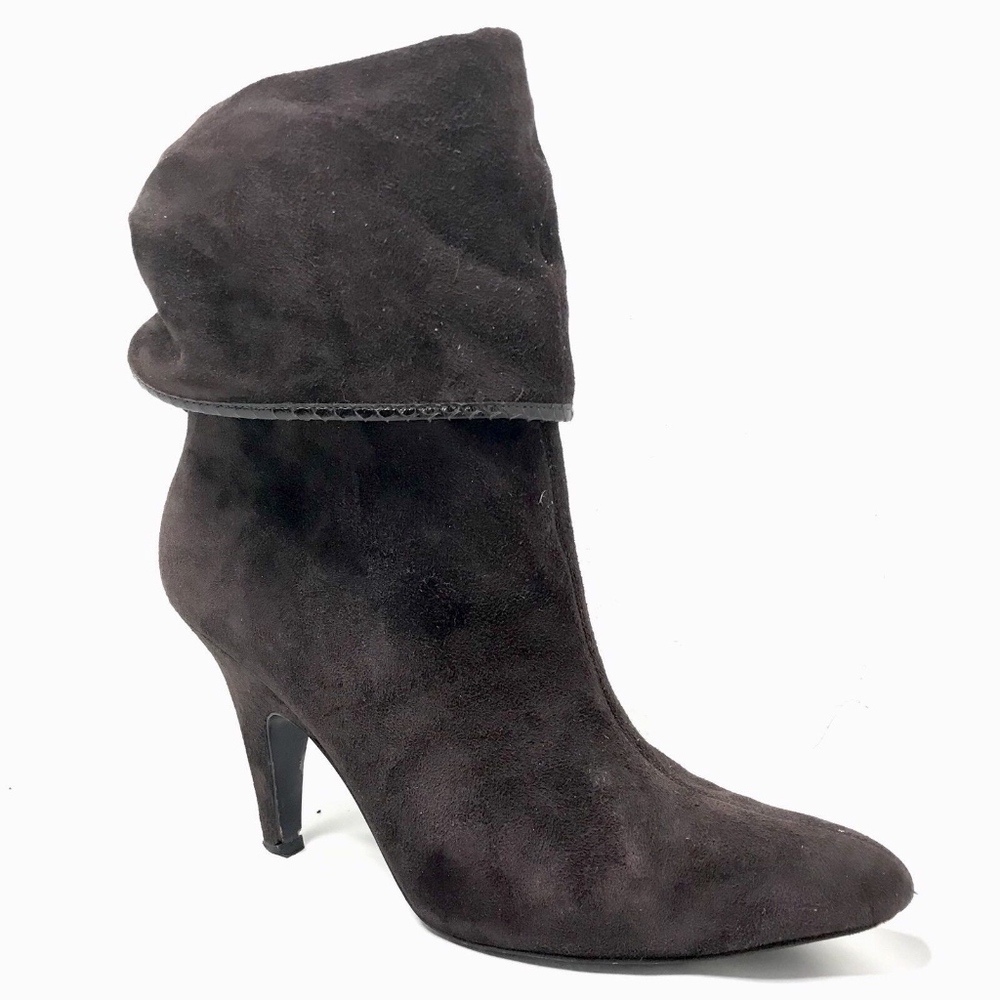 Via Spiga Suede Boots Booties Brown - Picture 1 of 8